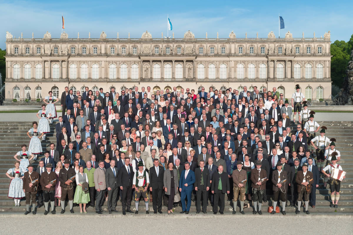 Staatsempfang Herrenchiemsee